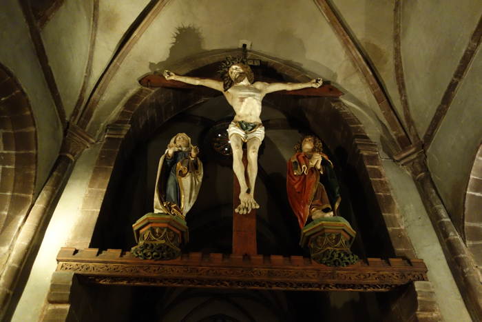 — Crucifix — Eglise Sainte Croix — Kaysersberg —