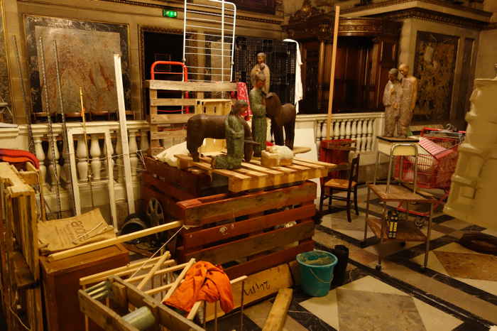 Crèche — Eglise de La Madeleine — Paris