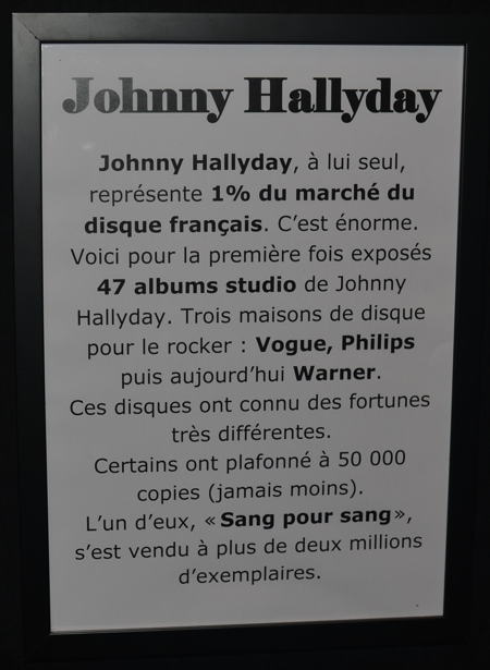 47 couvertures d'albums studio de Johnny Hallyday — Foire-Exposition de Cournon/Clermont-Ferrand