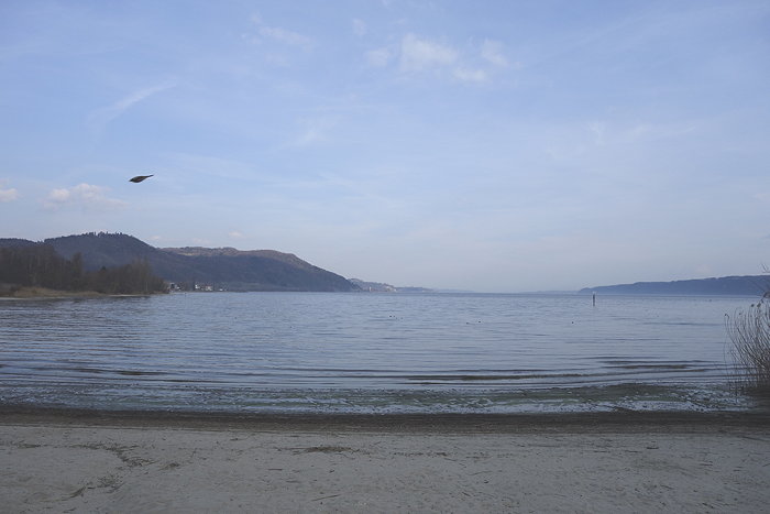 Plage sur le Lac de Constance côté Allemagne — Constance