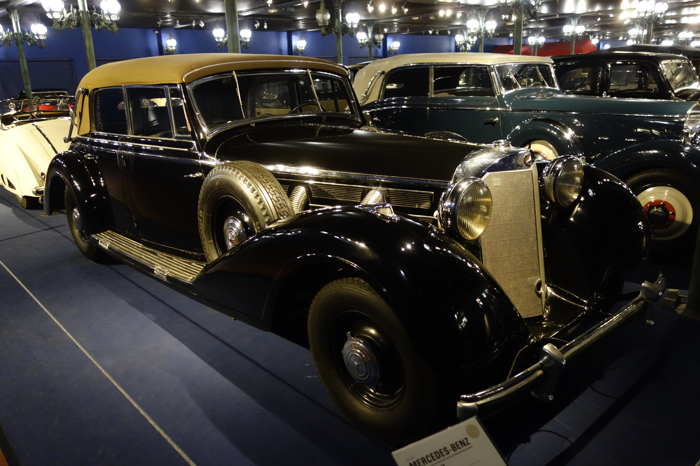 Mercedes-Benz cabriolet 540k (1936-40) - Musée de l'automobile — Mülhouse (F
