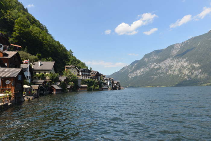 Vue du point de prise de vue — Hallstatt (A)