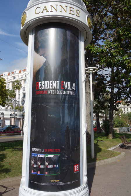— Totem Résident evil sur La Croisette - Cannes —
— Pas de copyright — Document personnel — Gérard Colombat — Avril 2023 —
Cliquer sur l'image pour obtenir un agrandissement