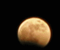 Eclipse de lune animée
