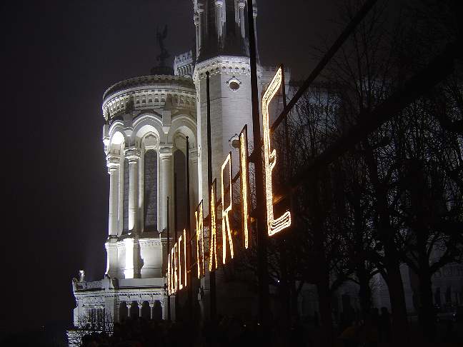 LYON 2004 Fete des lumières