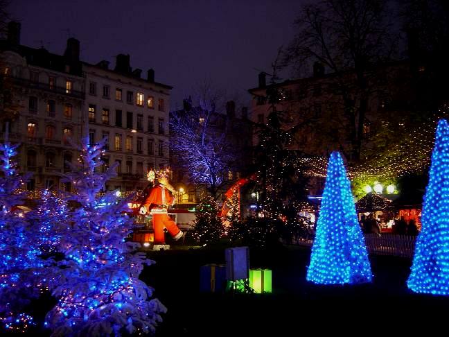 Lyon fête des lumières 2004