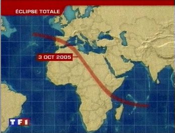 Eclipse du 3/10/2005