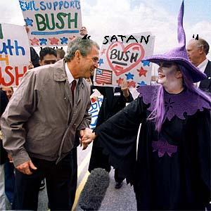 G. W. Bush satanisé