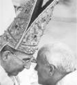 Pape Jean Paul I et futur Pape Jean Paul II