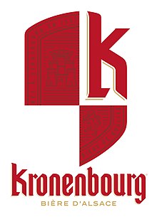 Nouveau logo de la marque Kronenbourg utilisé depuis l'année 2019