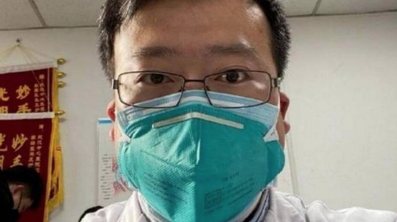 Le défunt donneur d'alerte Docteur Li Wenliang