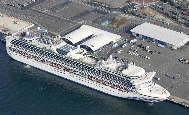 Le Diamond Princess en quarantaine au Japon