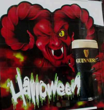Diable Guiness et Halloween