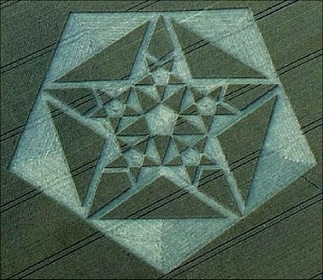 crop circle pentagonal