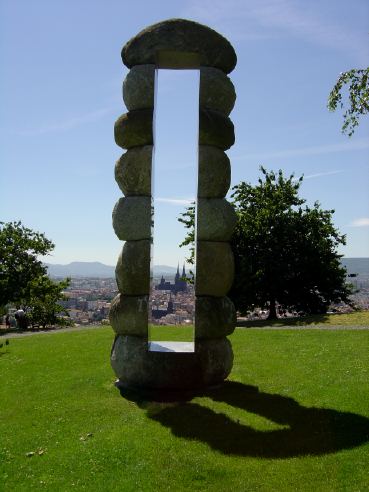 Vue sur Clermont-Ferrand