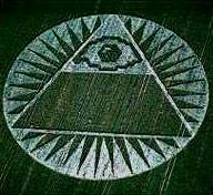 crop circle et pyramide