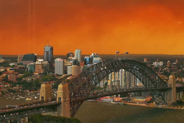 Sydney menacée par des incendies - Octobre 2013