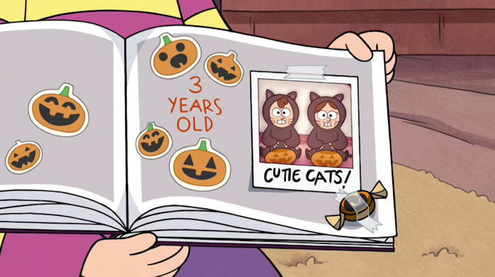 Capture d'écran: série ©"Gravity Falls" créée par Alex Hirsch