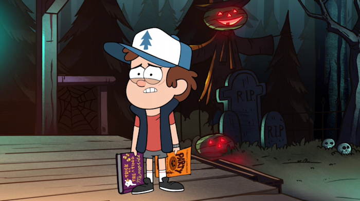 Dipper...  Capture d'écran: série ©"Gravity Falls" créée par Alex Hirsch