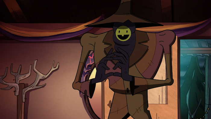 "Trickster" en visite!  Capture d'écran: série ©"Gravity Falls" créée par Alex Hirsch