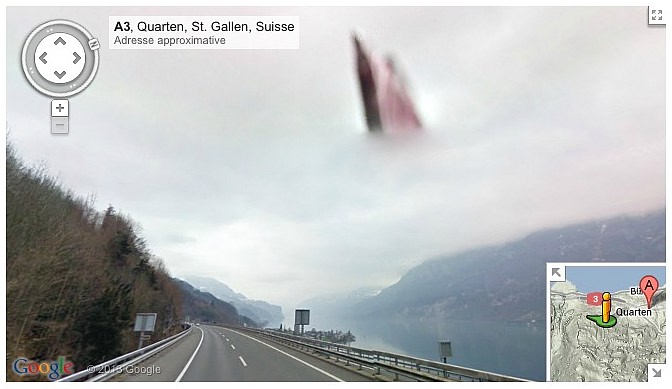 Google Maps : Jésus et Marie apparaissent dans le ciel en Suisse