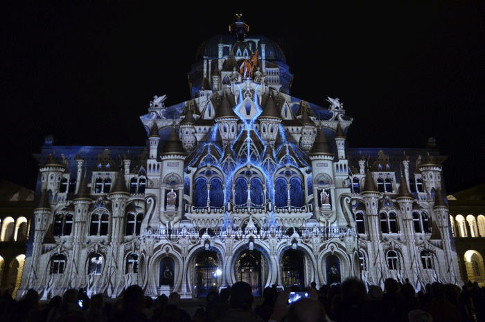 — 3e Session: Son et lumières sur le Bundesrat (Conseil fédéral) — Bern/Berne —