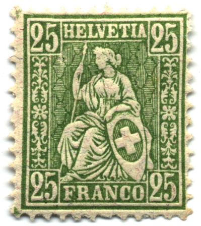 Timbre Helvetia