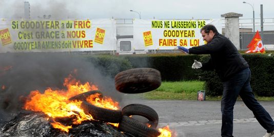 Conflit GoodYear à Amiens - Janvier 2014