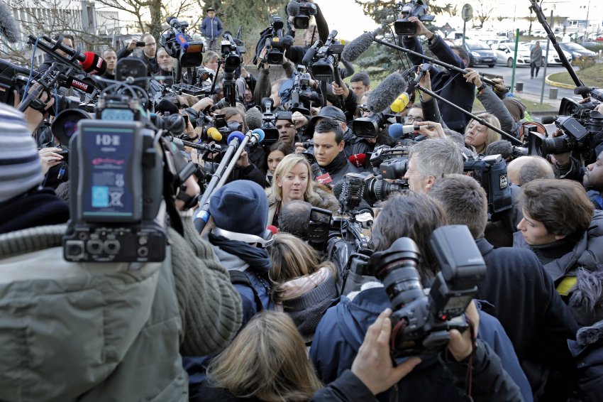 Sabine Kehm, Manager de Michael Schumacher en Décembre 2013 à Grenoble