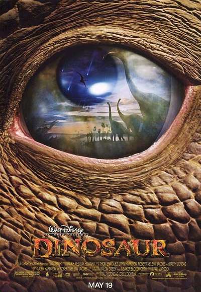 Affiche du film Dinosaur de W. Disney