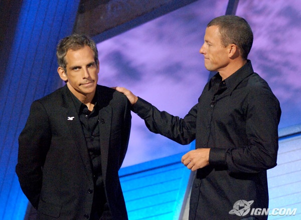 Ben Stiller et Lance Armstrong