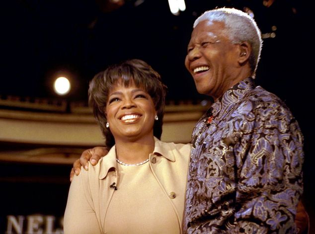 Oprah Winfrey et Nelson Mandela