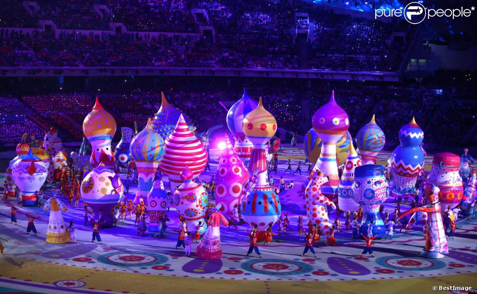 — Cérémonie d'ouverture des jeux Olympiques d'hiver à Sotchi - 7 Février 2014 —