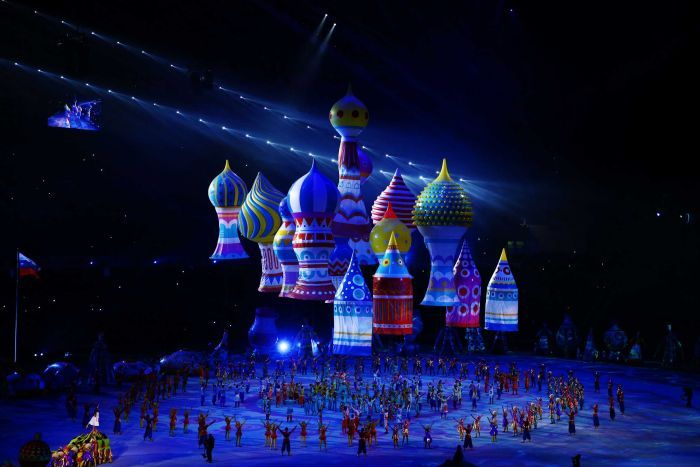 — Cérémonie d'ouverture des jeux Olympiques d'hiver à Sotchi - 7 Février 2014 —