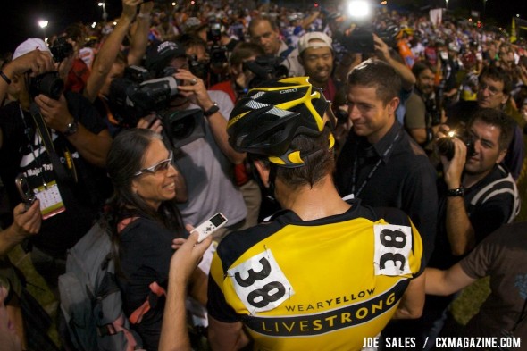 Lance Armstrong: fin de course à CrossVegas