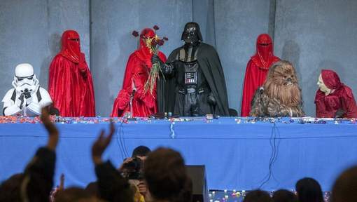 Dark Vador candidat à la présidentielle en Ukraine