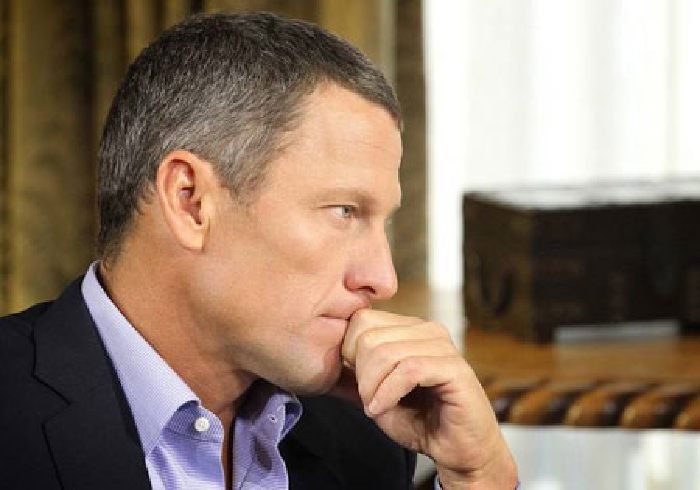 Lance Armstrong songeur...