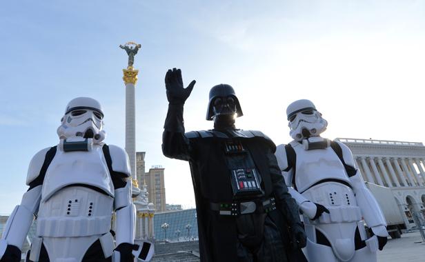 Dark Vador candidat à la présidentielle en Ukraine