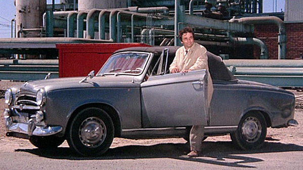 L'inspecteur Columbo et sa Peugeot 403