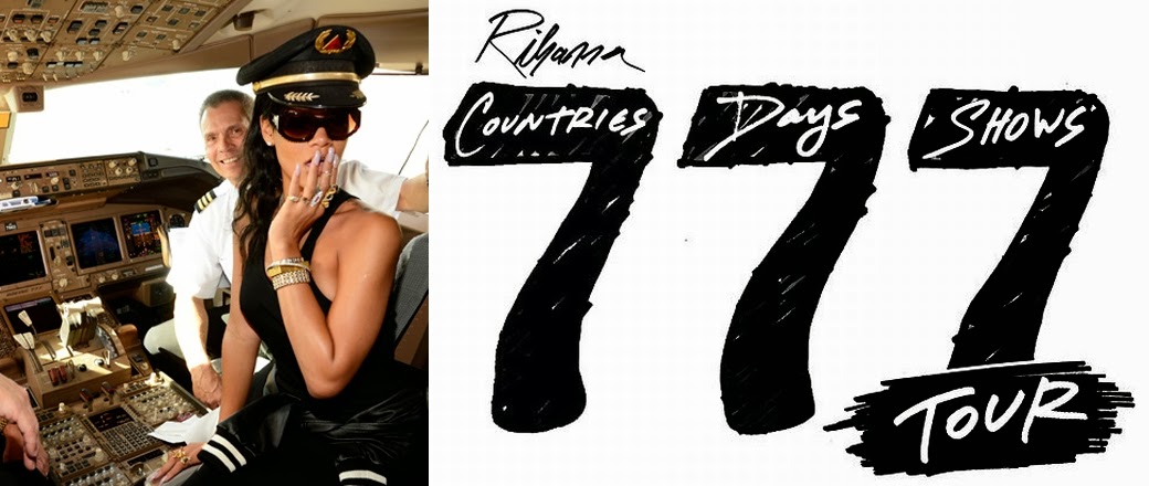 Rihanna et son Tour "7-7-7"