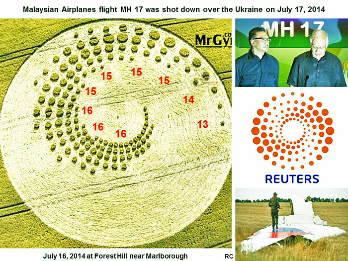 Commentaires sur la formation de crop circles à Forest Hill