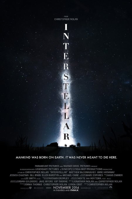 Affiche du film "Interstellar"