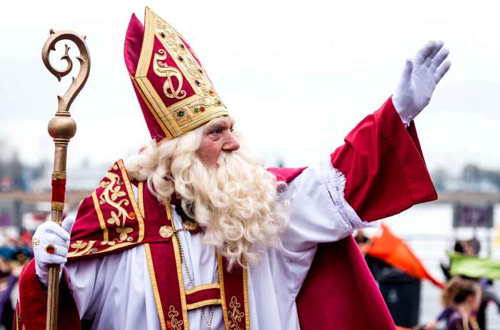 Acteur jouanat St Nicolas à Anvers en Belgique