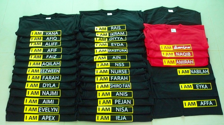 T-shirts "I AM"