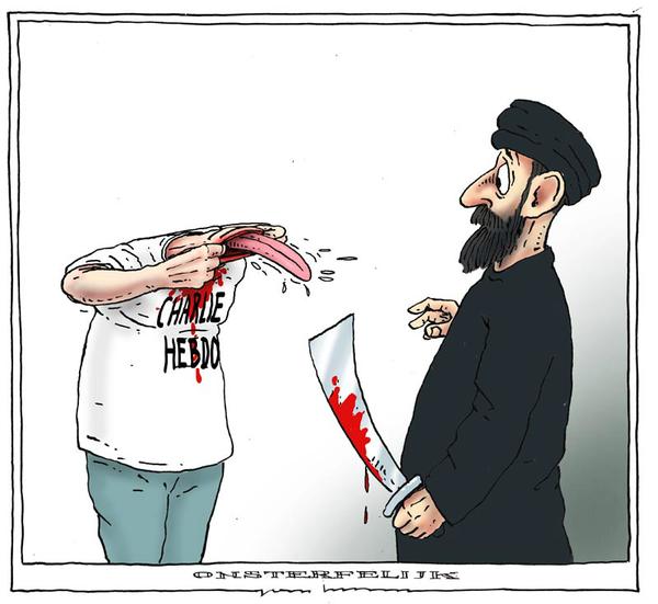 Hommage aux victimes de la tuerie chez Charlie Hebdo