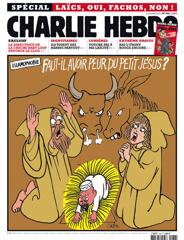 Couverture du Charlie Hebdo n°966