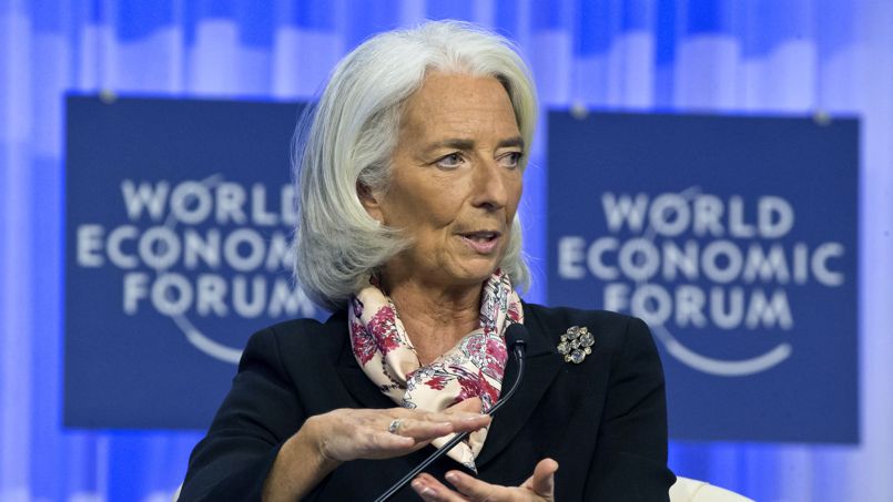 Christine Lagarde à Davos