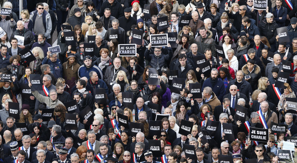 Grande Marche à Paris du 11 Janvier 2015