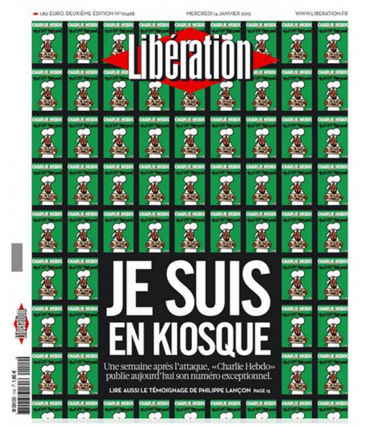 Une de Libération