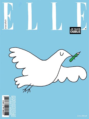 "Je suis Charlie" sur le magazine ELLE